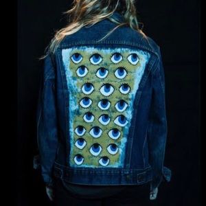 Vintage Levi’s Hand Painted Jacket